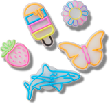 JIBBITZ Lights Up Summer 5 Pack