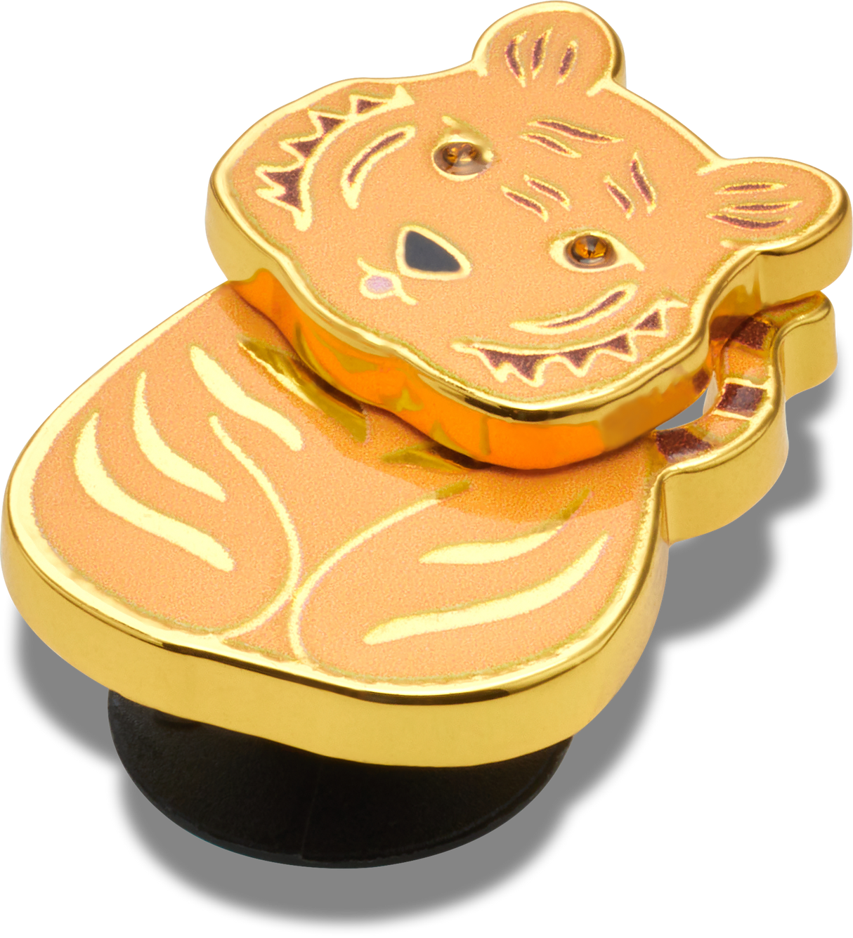 JIBBITZ Gold Tiger