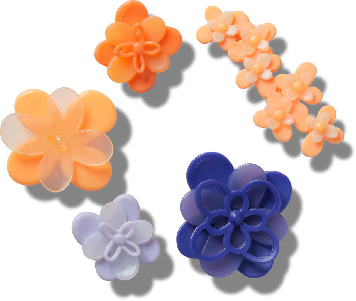 JIBBITZ Blooming Ombre Florals 5 Pack