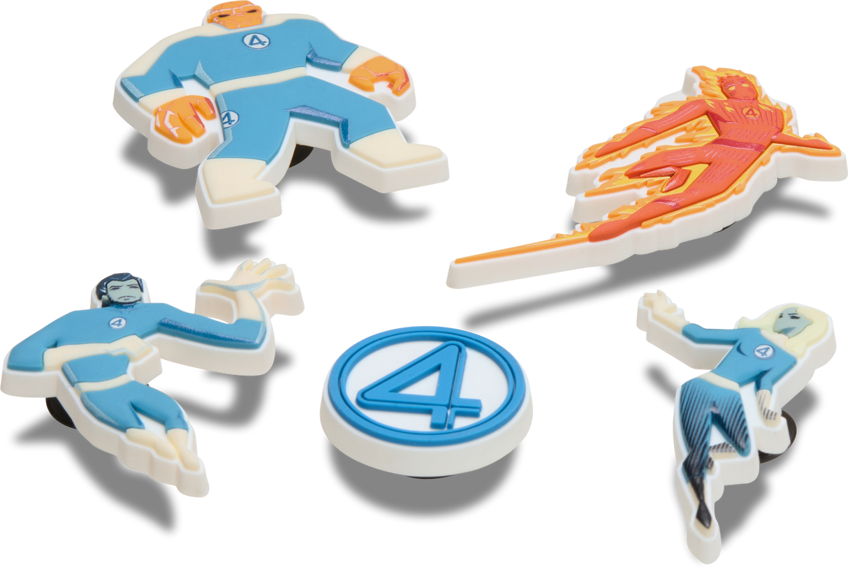 JIBBITZ Marvel Fantastic 4 5Pck