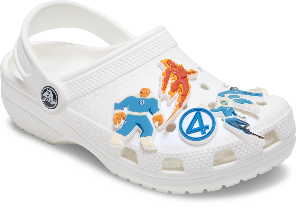 Jibbitz Marvel Fantastic 4 5pck | Crocs | Footwear Jibbitz Marvel Fantastic 4 5pck | Crocs | Footwear