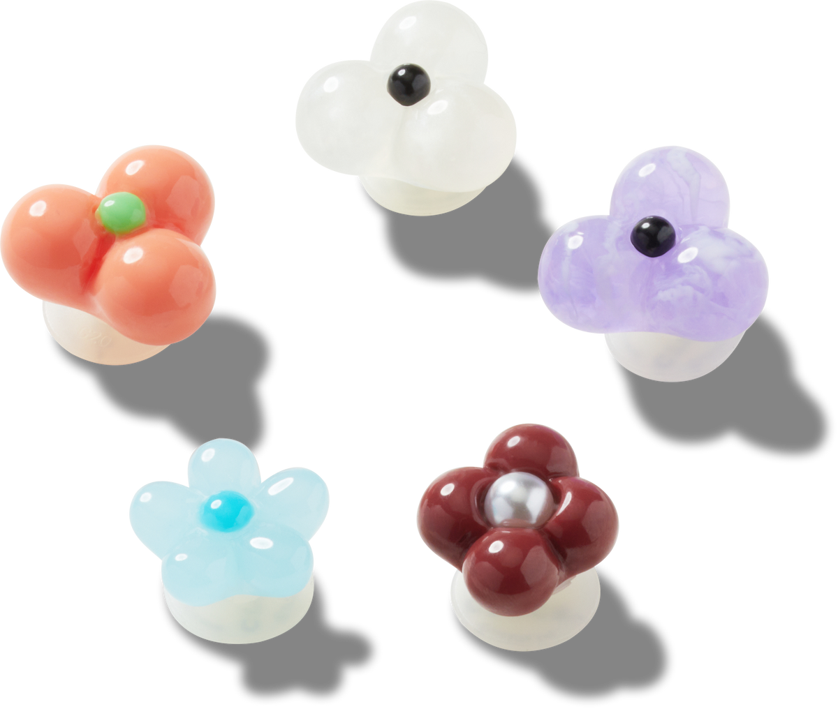 Jibbitz Expressive Floral Mix 5 Pack | Crocs | Footwear Jibbitz Expressive Floral Mix 5 Pack | Crocs | Footwear