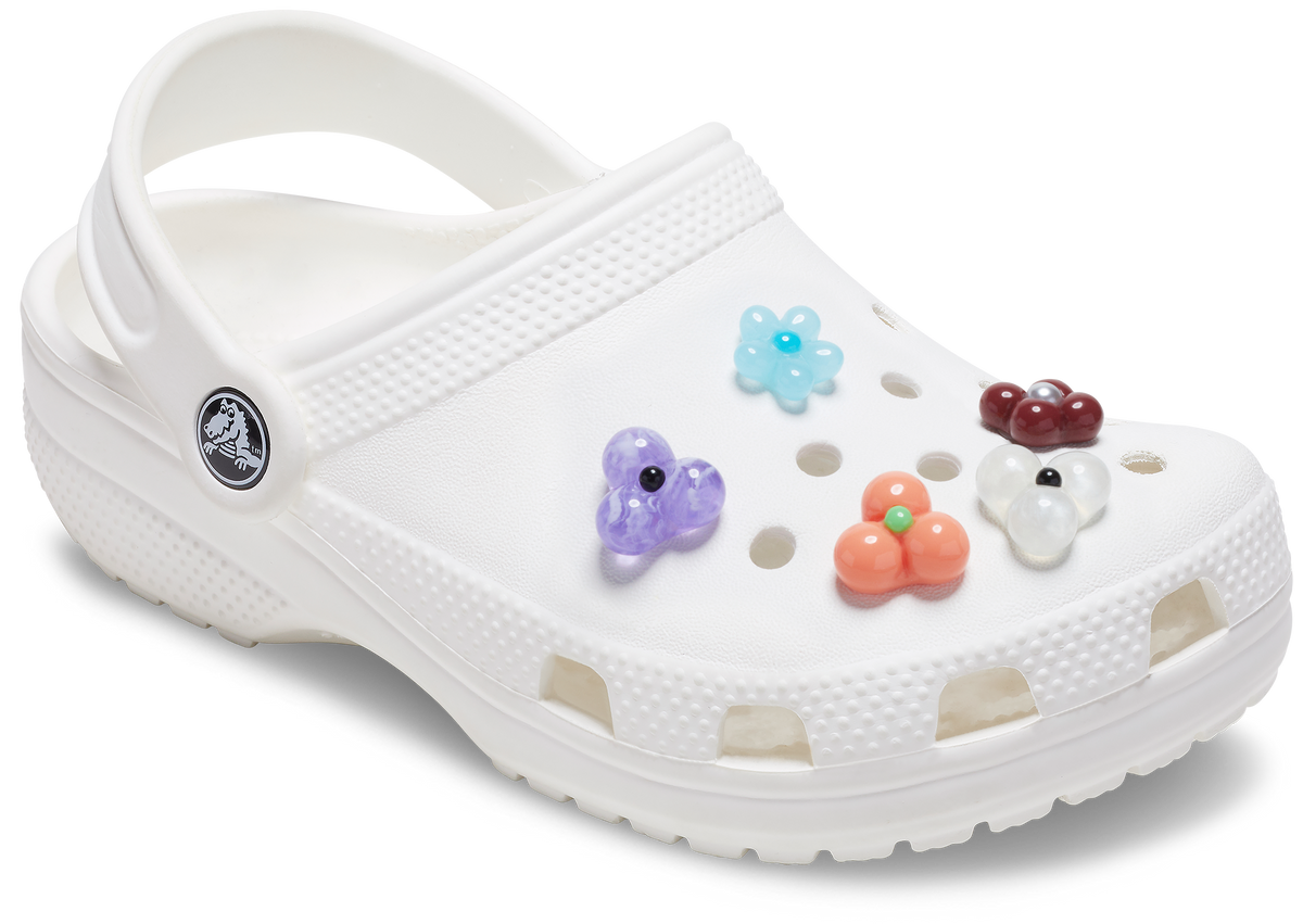 Jibbitz Expressive Floral Mix 5 Pack | Crocs | Footwear Jibbitz Expressive Floral Mix 5 Pack | Crocs | Footwear