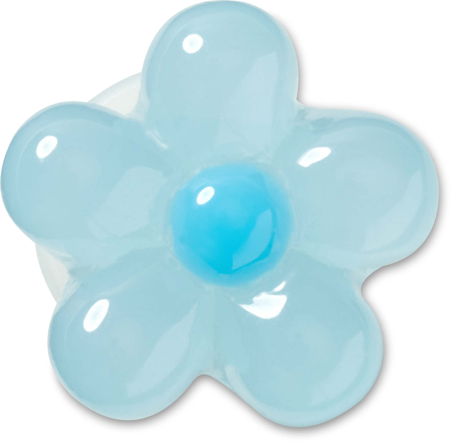 Jibbitz Expressive Floral Light Blue | Crocs | Footwear Jibbitz Expressive Floral Light Blue | Crocs | Footwear