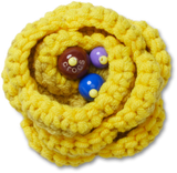 JIBBITZ Yellow Crochet Floral