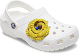 JIBBITZ Yellow Crochet Floral