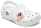 JIBBITZ White Crochet Floral