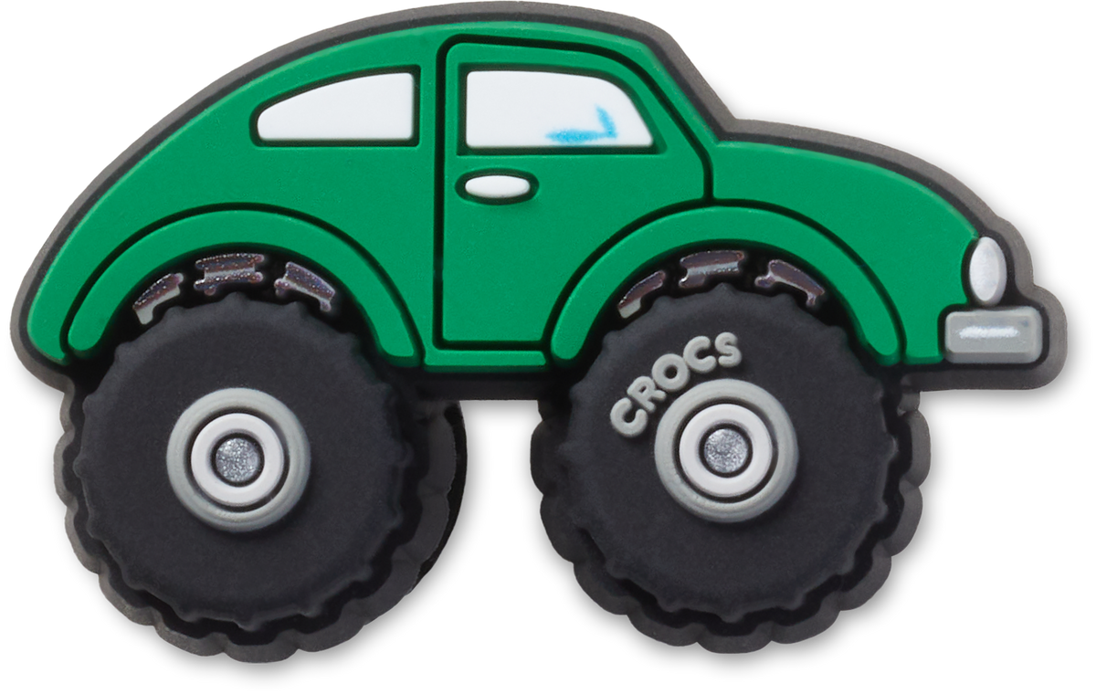 Jibbitz Green Monster Truck | Crocs | Footwear Jibbitz Green Monster Truck | Crocs | Footwear