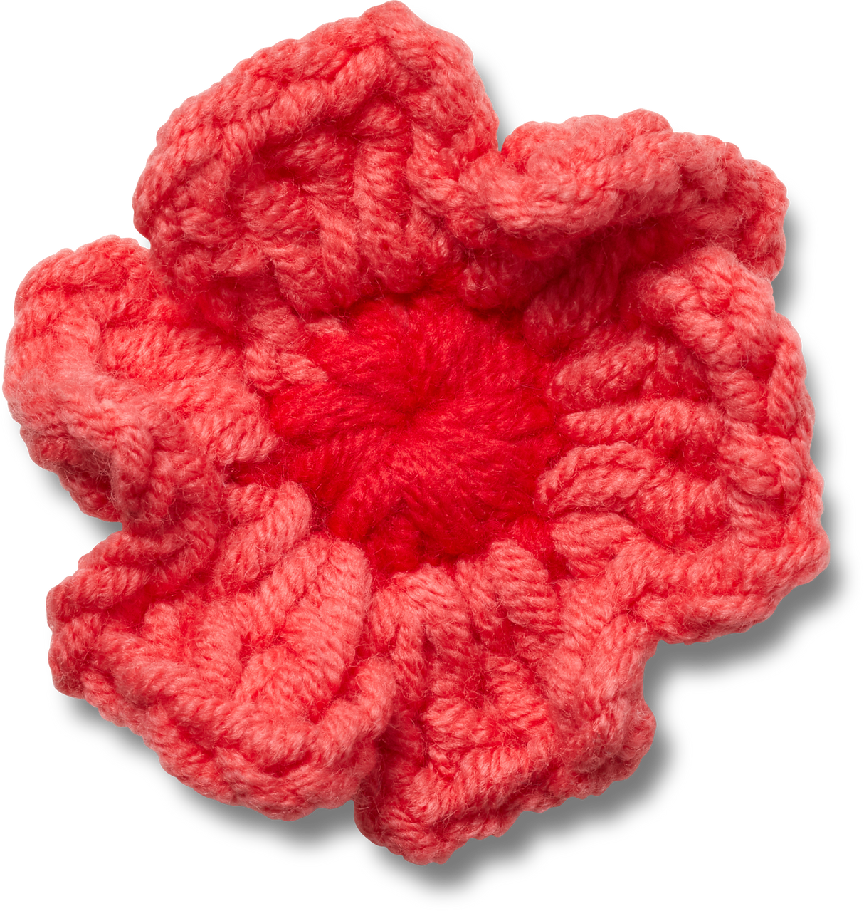 JIBBITZ Pink Crochet Flower