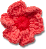 JIBBITZ Pink Crochet Flower
