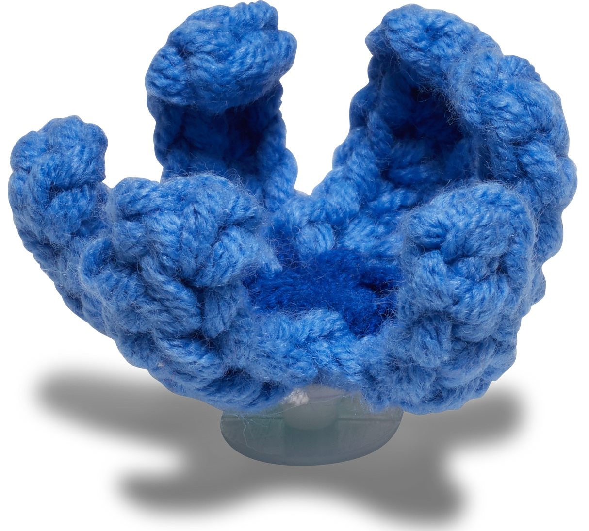 JIBBITZ Blue Crochet Flower