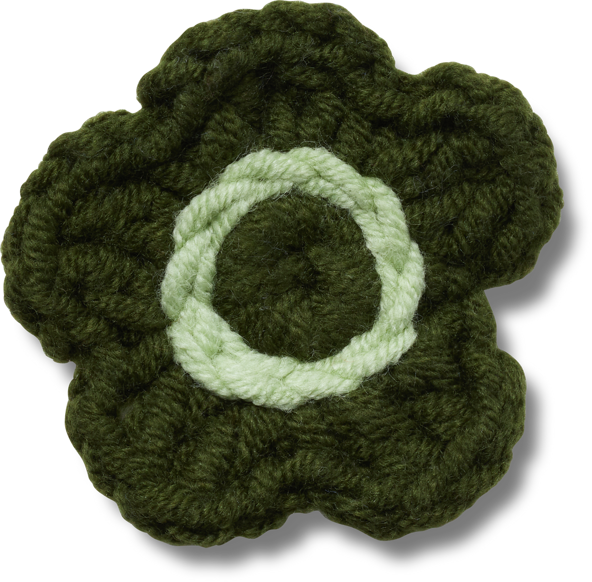 Jibbitz Green Crochet Flower | Crocs | Footwear Jibbitz Green Crochet Flower | Crocs | Footwear