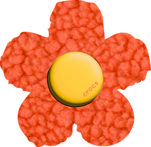 JIBBITZ Plush Orange Daisy