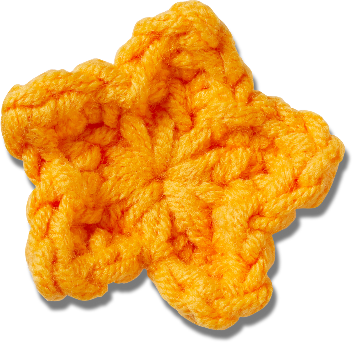 JIBBITZ Crafted Crochet Orange Star