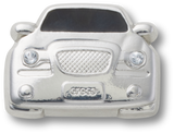 JIBBITZ Silver Crocs Car