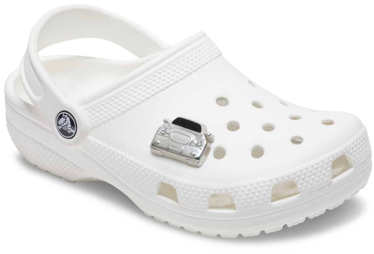 JIBBITZ Silver Crocs Car