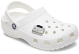 JIBBITZ Silver Crocs Car