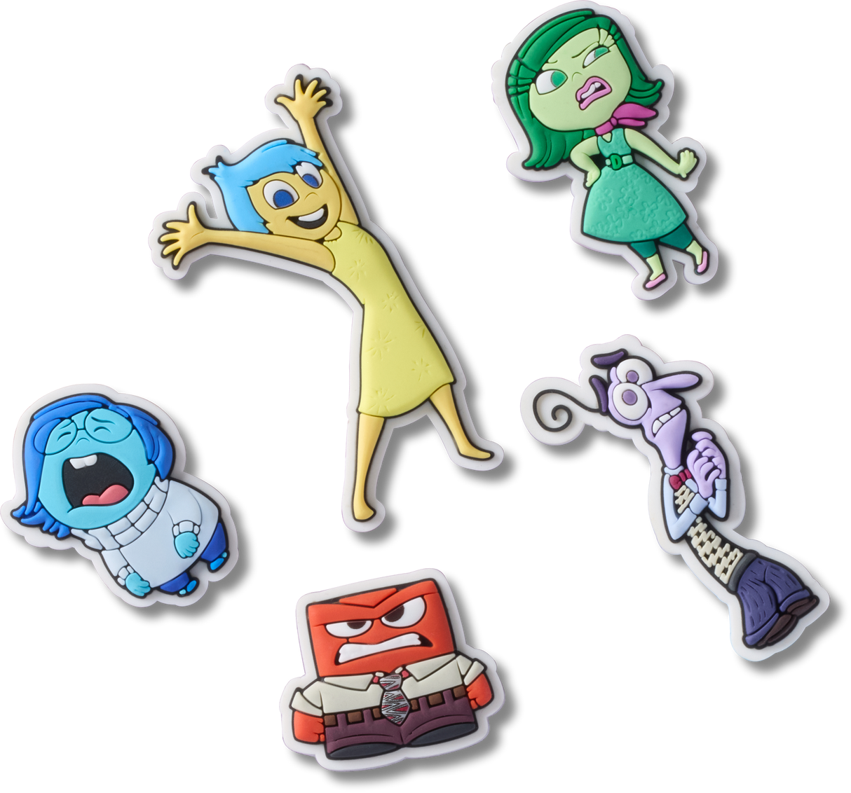 JIBBITZ Pixar Inside Out 5Pck