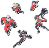 JIBBITZ Pixar Incredibles 5 Pck
