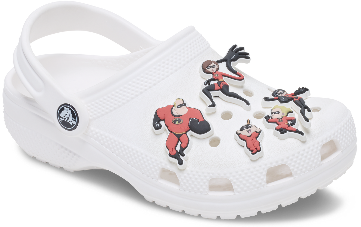 Jibbitz Pixar Incredibles 5 Pck | Crocs | Footwear Jibbitz Pixar Incredibles 5 Pck | Crocs | Footwear
