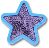 JIBBITZ Purple Sequin Star