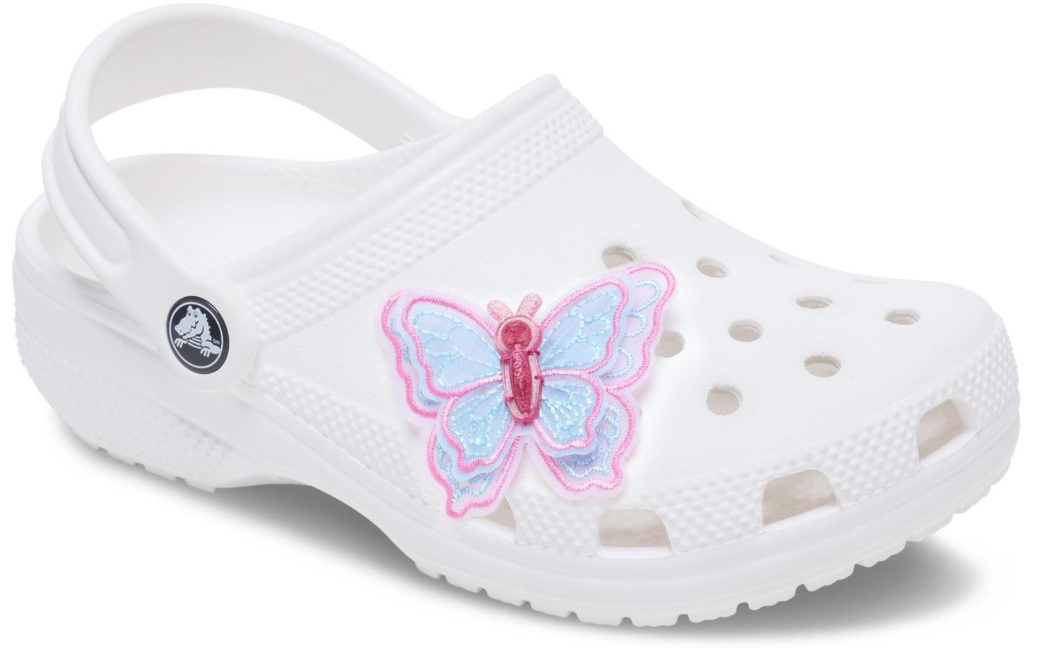 Jibbitz Mesh Sequin Butterfly | Crocs | Footwear Jibbitz Mesh Sequin Butterfly | Crocs | Footwear