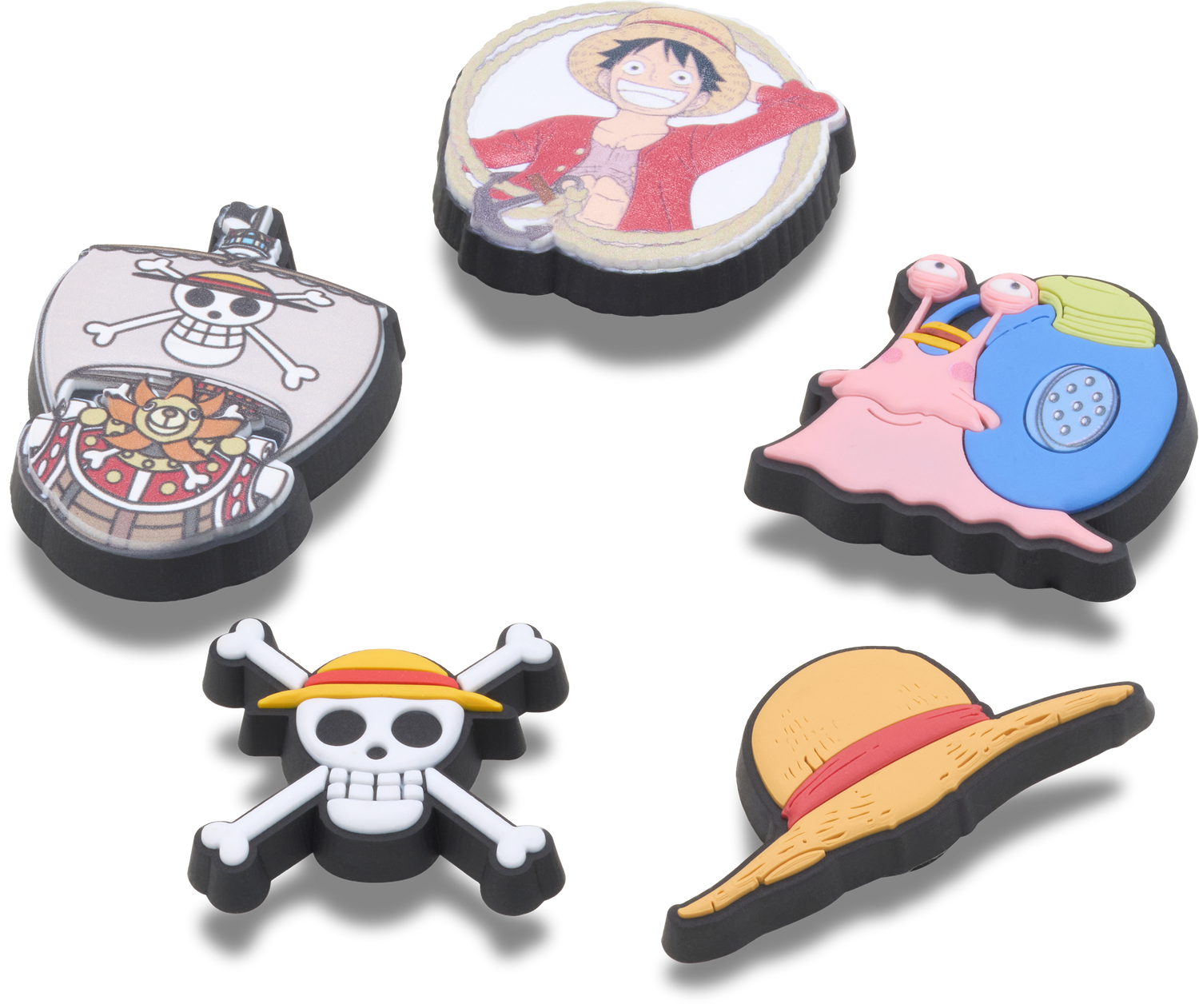 Jibbitz One Piece Luffy 5pck | Crocs | Footwear