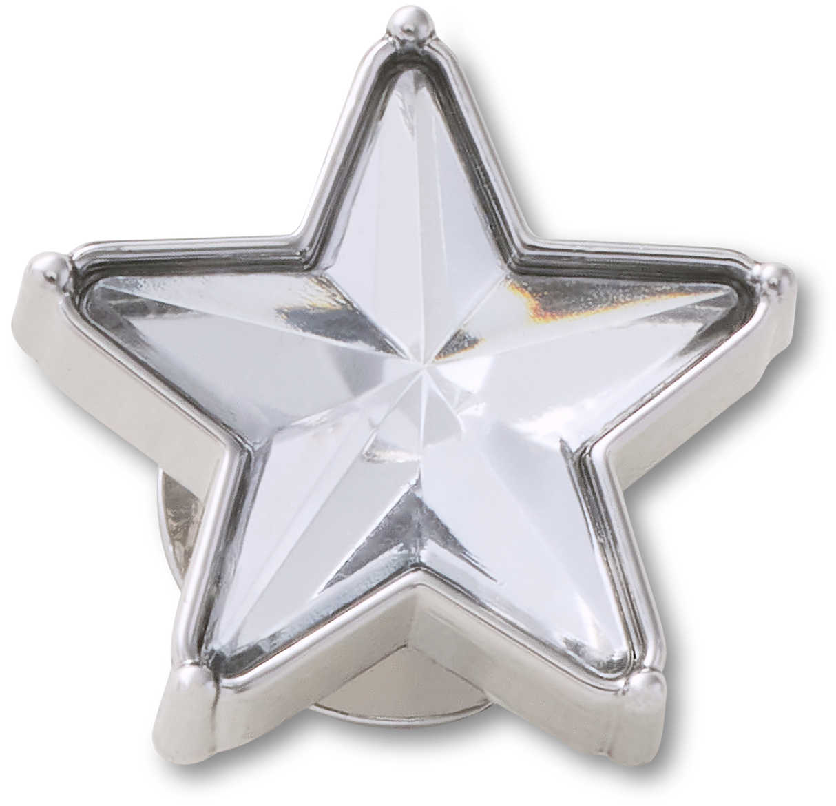 JIBBITZ Silver Gem Sparkle Star