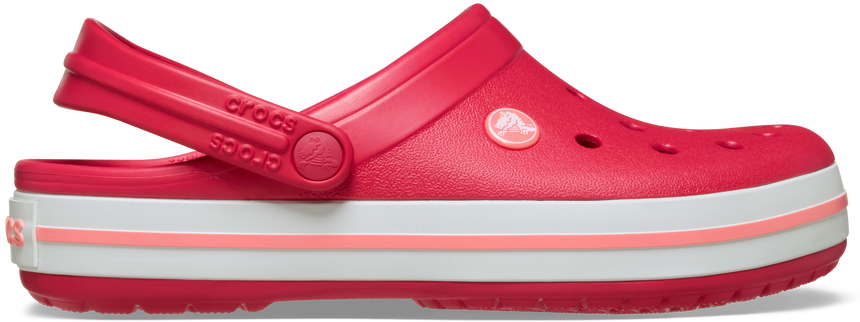 UNISEX Crocband Clog in Digital Raspberry