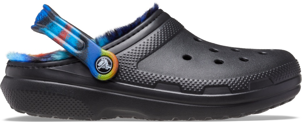 Unisex Classic Fur Lined Spray Dye Clog | Crocs | Footwear