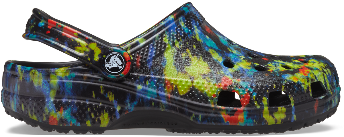 Unisex Classic Tie Dye Graphic Clog | Crocs | Footwear Unisex Classic Tie Dye Graphic Clog | Crocs | Footwear