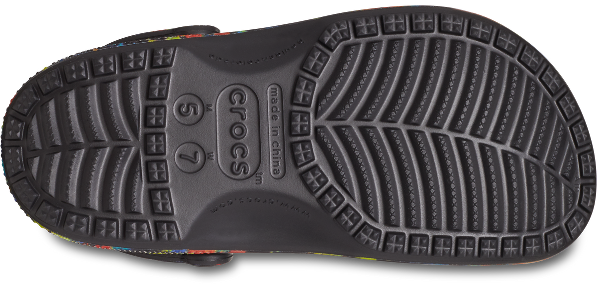 UNISEX Classic Tie Dye Graphic Clog