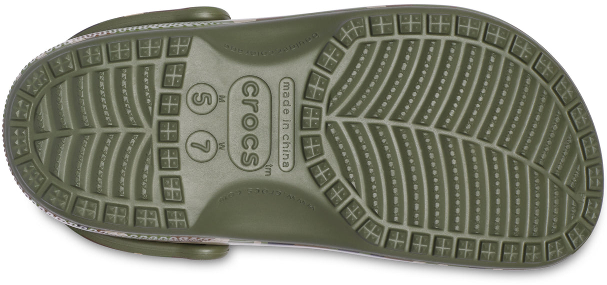 UNISEX Classic Printed Camo Clog