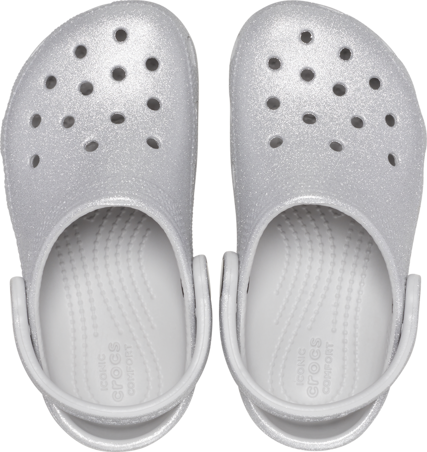 TODDLERS CLASSIC GLITTER CLOG