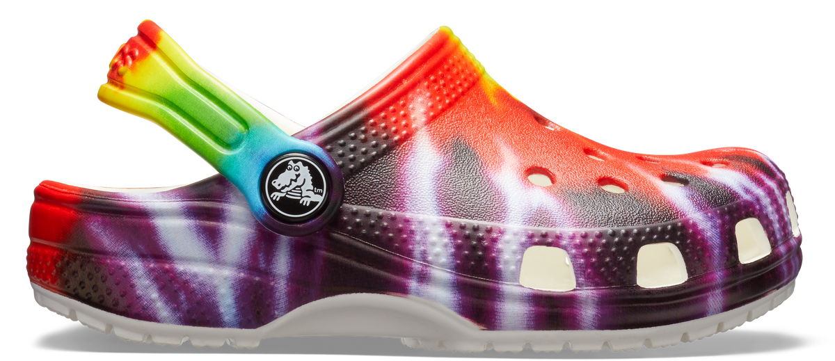 Unisex Classic Tie-Dye Graphic Clog | Crocs | Footwear Unisex Classic Tie-Dye Graphic Clog | Crocs | Footwear
