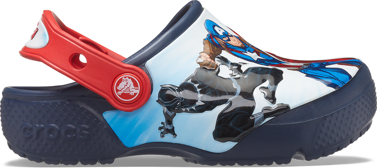 KIDS CROCS FUN LAB AVENGERS PATCH CLOG