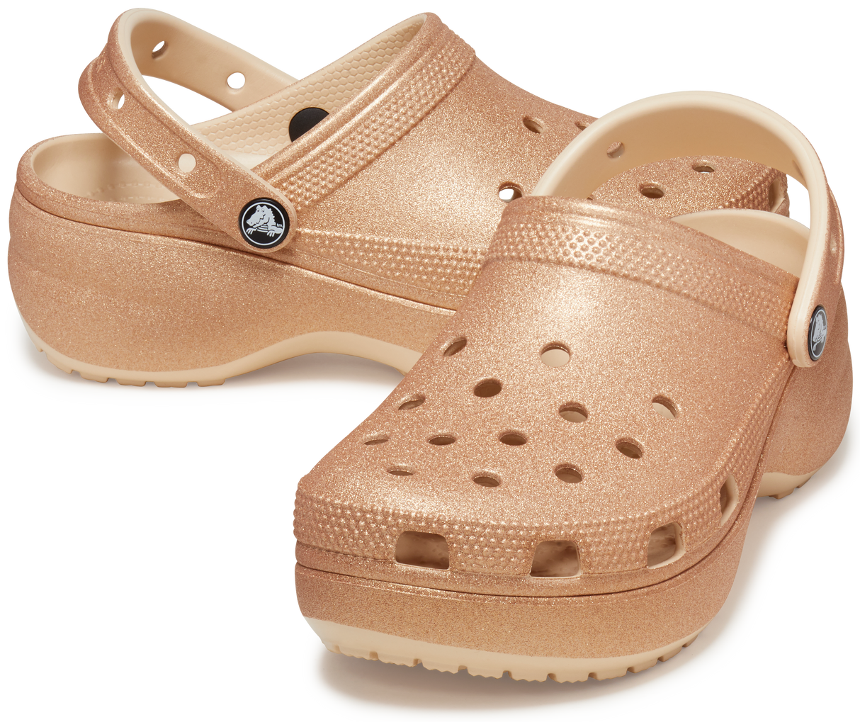 WOMEN CLASSIC PLATFORM GLITTER CLOG