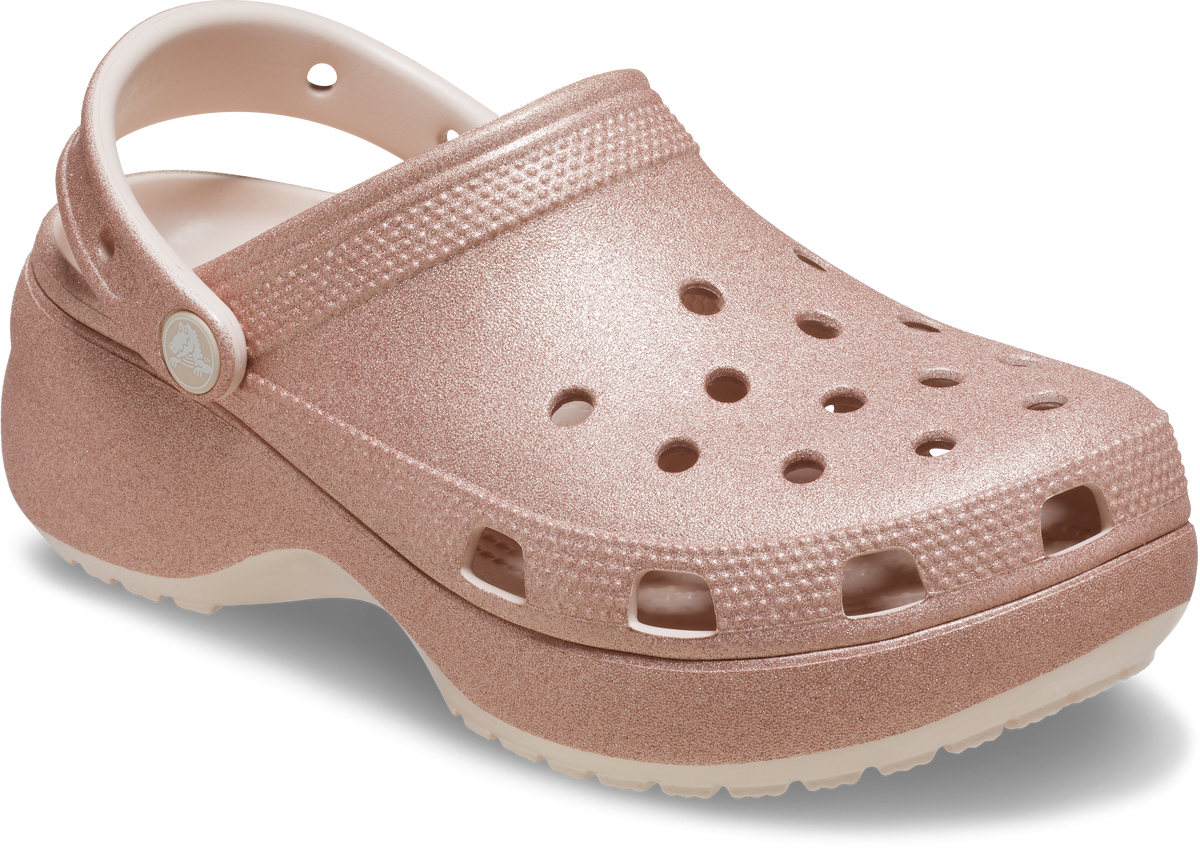 Womens' Classic Platform Glitter Clog | Crocs | Footwear Womens' Classic Platform Glitter Clog | Crocs | Footwear