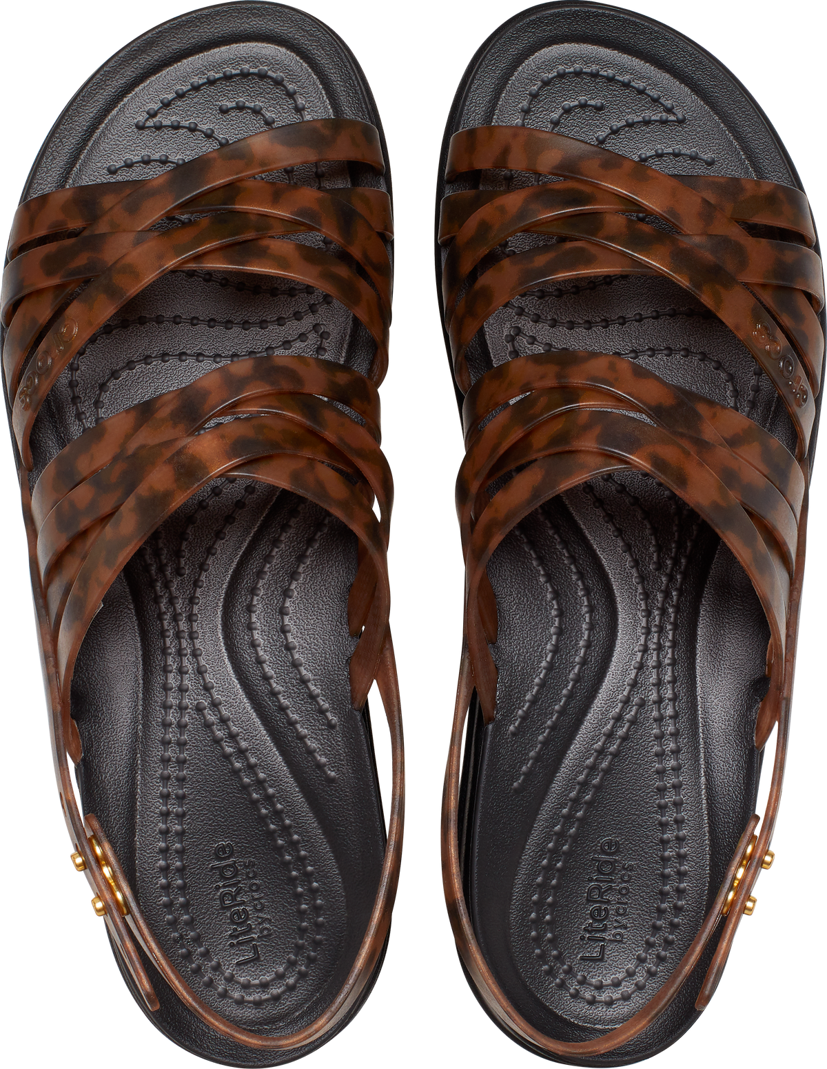 Women Crocs Brooklyn Tortoise Strappy Low Wedge | Crocs | Footwear Women Crocs Brooklyn Tortoise Strappy Low Wedge | Crocs | Footwear
