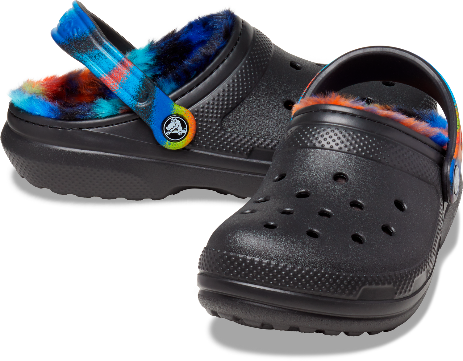 Unisex Classic Fur Lined Spray Dye Clog | Crocs | Footwear Unisex Classic Fur Lined Spray Dye Clog | Crocs | Footwear
