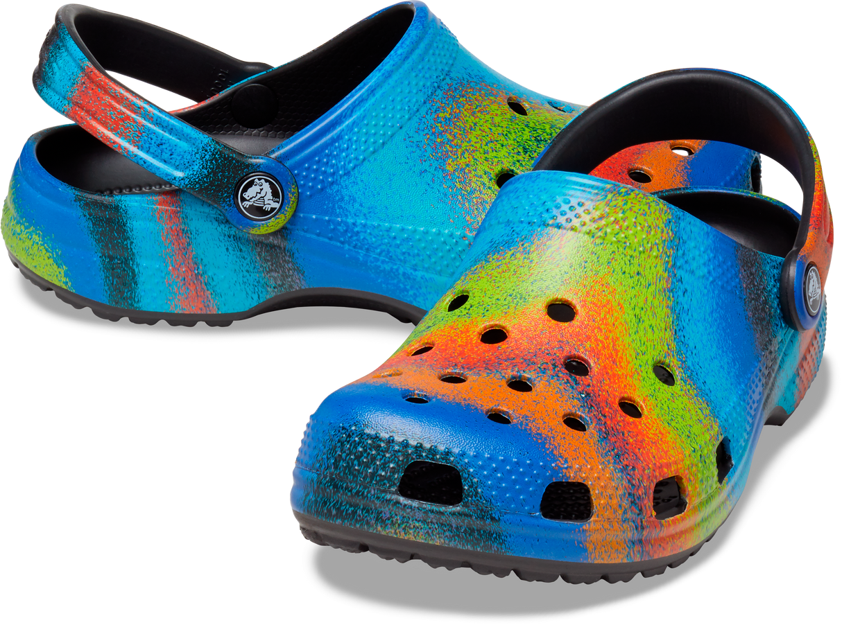 UNISEX CLASSIC SPRAY DYE CLOG