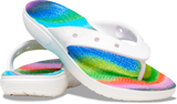 UNISEX CLASSIC CROCS SPRAY DYE FLIP