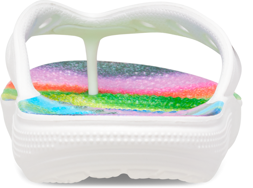 UNISEX CLASSIC CROCS SPRAY DYE FLIP