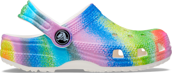 TODDLERS CLASSIC SPRAY DYE CLOG