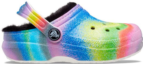 TODDLERS CLASSIC LINED SPRAY DYE CLOG