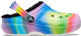 TODDLERS CLASSIC LINED SPRAY DYE CLOG