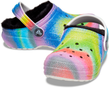 TODDLERS CLASSIC LINED SPRAY DYE CLOG