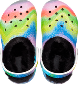 TODDLERS CLASSIC LINED SPRAY DYE CLOG
