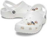 UNISEX CLASSIC CRYSTALS PEARLS CLOG