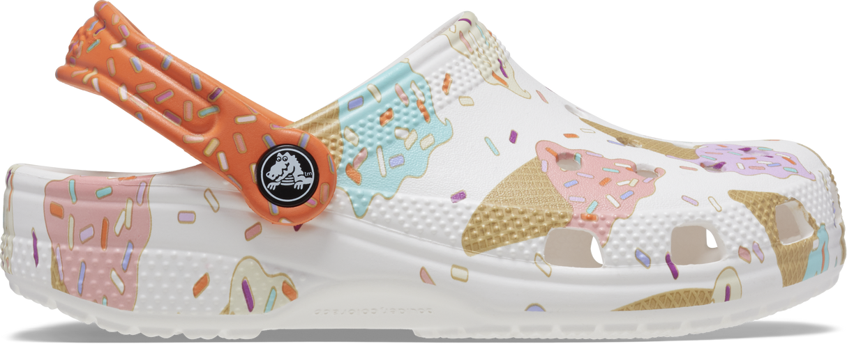 KIDS CLASSIC ICE CREAM GRAPHIC CLOG